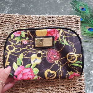 Betsey Johnson Floral Cosmetic Bag